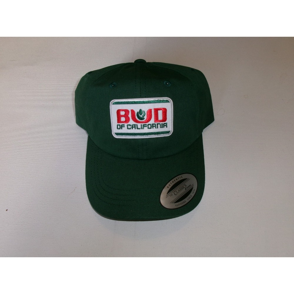 BUD CALIFORNIA STRAPBACK FISHING BEACH GOLF HAT CAP VINTAGE DEADSTOCK U5